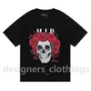 Męskie damskie designerskie t-shirty Ami Graphic Tee Printed Fashion man T-shirt Najwyższej jakości bawełniane koszulki w stylu Casual z krótkim rękawem Luksusowy hiphopowy sweter Koszulki S-XL