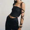 Женские футболки Sexy Women Lummer Tops 2023 Black Solid Color Respply Rideves Bunte Bup Tub