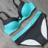 Maillot de bain femmes Push Up deux pièces maillots de bain Sexy Bikinis été plage porter Plus grande taille maillot de bain Bikini brésilien Biquini 230705