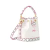 Borsa a secchiello nano Mini borsa a tracolla da donna Borse a tracolla Borse a tracolla Borsa a mano Borsa a mano Pochette Portamonete classico di lusso Portafogli in pelle con stampa di lettere in tela