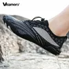 Calçado para caminhada 2022 Novo masculino Aqua Shoes Sapatos de praia de secagem rápida Tênis feminino respirável Descalço Upstream Water Footwear Natação Caminhada Esporte HKD230706