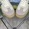 Sapatos Designer Kith Th Street Skates Basquete Casual para Homens por Ronnie Fieg Giz Branco Verde Skate Sapato Mulheres