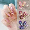 Nail Glitter Mirror Iridescent Nail Art Paillettes Holographique Mixte Hexagone Chunky Nail Glitter Powder Flakes Sparkly Spangles Manucure LAGB 230705