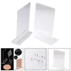 Sieraden Pouches Acryl Oorbellen Display Stand Ketting Oorstekers Hanger Gift Clear Board Case Rack Voor Pography Retail Opslag Winkel