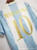 Outdoor-T-Shirts Retro Argentinien Special Edition Vintage Diego Shirt Classic Jersey 230518