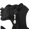 Stud Oorbellen Vintage Mode Dumb Goud Kleur Real Pearl Barokke Sieraden Hanger Zuid Zoetwater Earrin