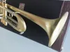 professionele uitvoering Nieuwe Trompet 197GS-77 Muziekinstrument Bb trompet Grading voorkeur vergulde Gouden Trompet