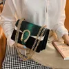 il negozio è in vendita per borse a buon mercato Family Bag Women's 2023 New Fashion Crocodile Pattern Wtern Style Chain One Shoulder Msenger Bag