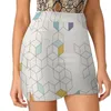 スカート Keziah-Day X スカンジナビア幾何学模様の女性のスカート Y2K 夏服 2023 Kpop スタイルのズボンとポケット抽象