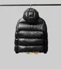 Jaquetas Masculinas Designer de Inverno Homem Menino Jaqueta com Capuz Moda Masculino Bolso Lateral com Zíper Curto Quente Outwear SRS0