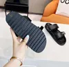 Platform Designer Rubber Slides Sandal Floral brocade Fashion Mens Gear bottoms Flip Flops Slippers Striped Womens Sandals Designers Loafers sliede 35-42