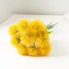 Decorative Flowers Artificial Plants Purple White Dandelion Pulsatilla Flower Ball Home Garden Decorate