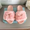 Designers Femmes Pantoufles Hiver Fluffy Lettres Laine Slide Furry Sandales Chaudes Luxurys Confortable Fuzzy Slipper Original Box T230706