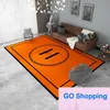 Luxury Orange Carpet Living Room Live Room Internet Celebrity Table Carpet Home Room