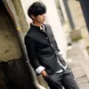 Whole-Men Black Slim Tunic Jacket Single Breasted Blazer Japanese School Uniform Gakuran College Coat New 047-4842214u