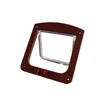 Cat Carriers Controllable Pet Entry And Exit Window Door Safe Hole Supplies Size S Brown