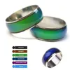 Changing Color Rings Mood Emotion Feeling Temperature Rings For Women Men Couples Rings Tone Fine Jewelry H9