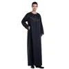 Vêtements ethniques arabe Thobe Thoub islamique musulman Jubba hommes Robe à manches longues saoudien Arabe caftan Robe Abaya grande taille Oman Robes