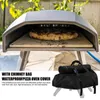 Ferramentas para churrasco acessórios portátil forno de pizza capa para ooni karu 12 resistente à prova d'água 420d tecido à prova de poeira capas cozinha 230706