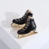 Broches émail chaussures de Skate pour femmes unisexe amateur de patinage sport bureau vêtements quotidiens sac bijoux accessoires broches cadeaux