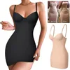 Intimo elasticizzato e contenitivo da donna Sexy da donna Shapewear Deep V Slip Body Shaper Dress Pancia Guaina Corsetto Lingerie Gonna BuLifter Pancia dimagrante