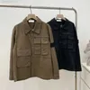 Stone Jacket Island Bovenkleding Designer Badges Rits Topstoney CP Jas Losse Stijl Lente Herfst Heren Ademend High Street Stones Islandss Kleding 0V3E