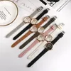 Montres-bracelets mode papillon femmes montres 2023 Simple montre à Quartz marron Vintage cuir dames horloge