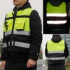 Altro Giubbotto riflettente Visibilità di sicurezza Gilet riflettente Traffico Abbigliamento da ciclismo Alta visibilità 230706