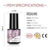 Żel do paznokci ROSALIND 7ML zestaw żelowych lakierów do paznokci 46 szt. Vernis Semi Permanent Nail Polish Kit seria letnia lakiery hybrydowe wszystko do manicure 230706