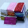 25 Meters Sequin Paillette African Lace Material Ribbon Trim Sew Dress Clothes Curtain Accessories Diy Gold Silver 1 2CM238J