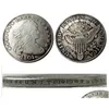 Искусство и ремесла US 1798 -1804 7pcs драпированный бюст -доллар Доллар Геральдик Орел Серентный Копия Монеты Металлические ремеслы.
