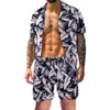 Ensemble chemise hawaïenne et short pour homme imprime grand streetwear décontracté ou vêtements de plage dans les tailles S XXXL été deux pièces robe tenues pour hommes survêtement vêtements de sport