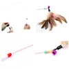 Cat Toys 120Pcs Design Toy Gift Funny Kitten Pet Teaser Feather Wire Chaser Wand Beads Play Sn4262 Drop Delivery Home Garden Supplies Dhy40