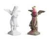 Objets décoratifs Figurines Banksy Fer Seau Peinture Ange À La Main Gris Mode Poupée Décoration Sculpture INS Cadeau à 230705