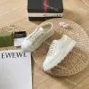 Designer Tennis 1977 Sneakers Screener Fritidsskor Herrskor Vintage Run Trainer Interlocking Top Low Cup Canvas Skotryck Mode Broderade Sneaker