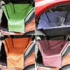 2021 New Pet Carriers Dog Car Seat Cover Carrying for Dogs Cats Mat Blanket Rear Back Hammock Protector transportin Waterproof HKD230706