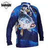 Fishing Accessories SeaKnight Brand SK004 Fishing Clothing Long Sleeve T Shirt L XL XXL XXXL Summer Breathable Anti-UV Sun Protection HKD230706