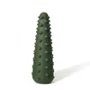 Silikon 10 Modus Stachelvibrator Dildo Anal Butt Plug mit Spikes Vagina G-punkt Muschi Klitoris Massagegerät Frau Sex Toy230706