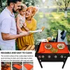 BBQ Grills Antihaft-Grillmatte Bratpfanne Silikon Backen Kochen Grillen Schutzfolie Hitzebeständige Abdeckung für Zuhause 230706