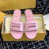 Designer brand F Slippers with Box Luxury Sandals Men's and Women's Shoes Pillows Comfortable Copper Black Pink Summer Fashion Slide Beac T230706