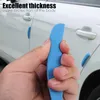 4-stks anti-scratch stickers bumper anti botsing bescherming rubberen strip auto set deur beschermer buard stickers