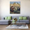 Spanish Landscapes Canvas Art The Market Joaquin Sorolla Y Bastida Painting Handmade Modern Office Decor