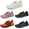 2023 wear resistant casual mesh beach wading shoes men black gray white orange for all terrains