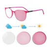Sunglasses SHINU Myopia Glasses Women Pochromic Prescription With Lenses Tr90 For Small Face Minus Diopter Only