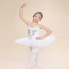 نيو كيدز جيرلز راقصة باليرينا مرحلة ارتداء أبيض الباليه البحيرة البحيرة أزياء الأطفال