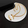 20 stile C-Lettera ccity oro Collane con pendente a catena a maglia cubana Collane firmate di marca per donna uomo Accessori per gioielli girocollo da donna 352