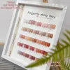 Nail Gel Glenys Fashion Ice Polish 24 color Set 15ML Large Capacity Translucent Nude Varnish UV LED Art Salon Wholesale 230706