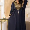 Vestidos casuais Dubai Vestidos de noite luxuosos Mulheres Abaya Dubai Turquia Islamismo Kaftan Muçulmano Africano Com Capuz Vestido De Corpo Inteiro Robe Djellaba Femme