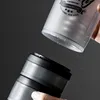 ポータブルクリエイティブカップスポーツウォーターカップ三層プラスチックカップ密封された漏れ防止フィットネススポーツプロテインパウダー混合カップ