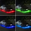 LED サインバーボトムランプストリーマ Led シャーシ Rgb アプリ制御車の装飾雰囲気ライトネオン一般自動車部品 HKD230706